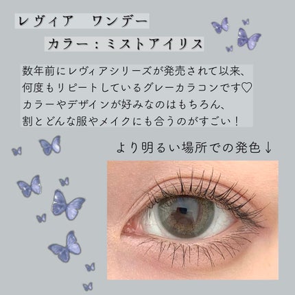ReVIA 1day/ReVIA/ワンデー(1DAY)カラコンを使ったクチコミ(3枚目)