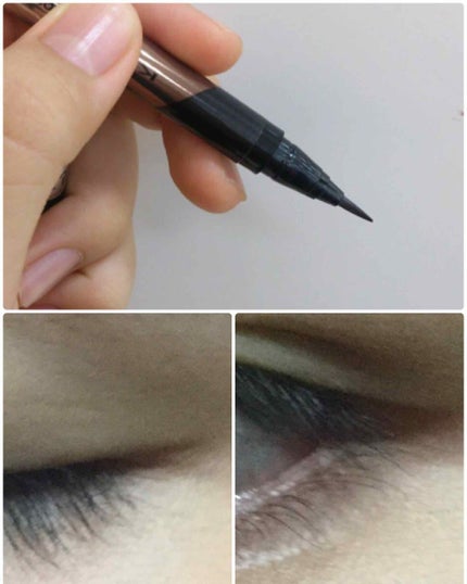 ダブルラインエキスパート/KATE/リキッドアイライナーを使ったクチコミ(3枚目)