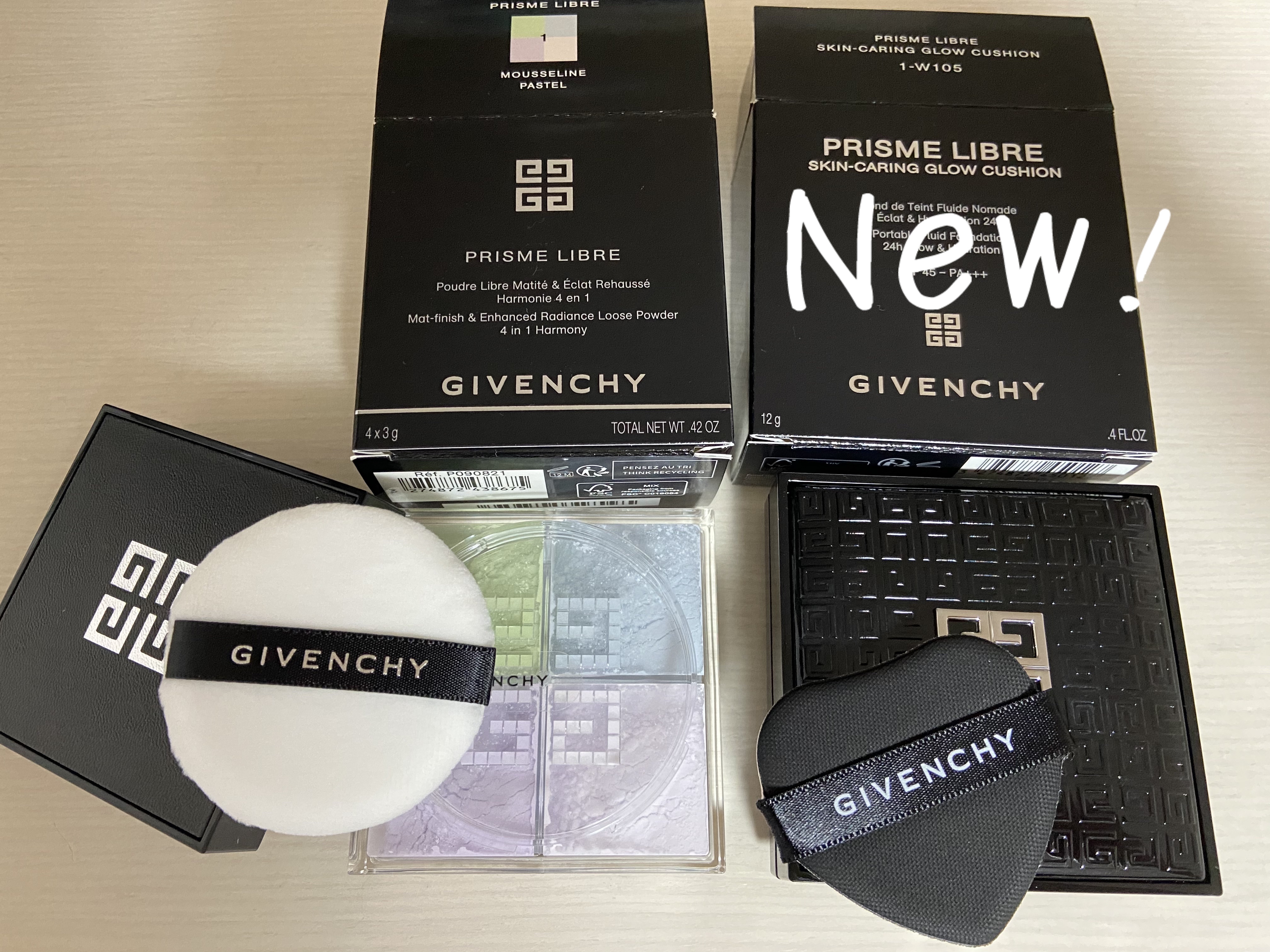 プリズム・リーブル・スキンケアリング・グロウ・クッション/GIVENCHY/クッションファンデーションを使ったクチコミ（1枚目）