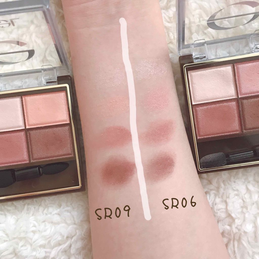 スキニーリッチシャドウ/excel/アイシャドウパレットを使ったクチコミ(3枚目)