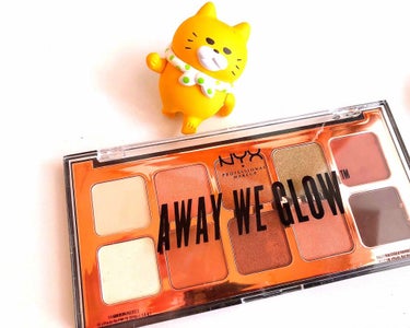 アウェイ ウィーグローシャドウパレットA/NYX Professional Makeup/アイシャドウパレットを使ったクチコミ（1枚目）