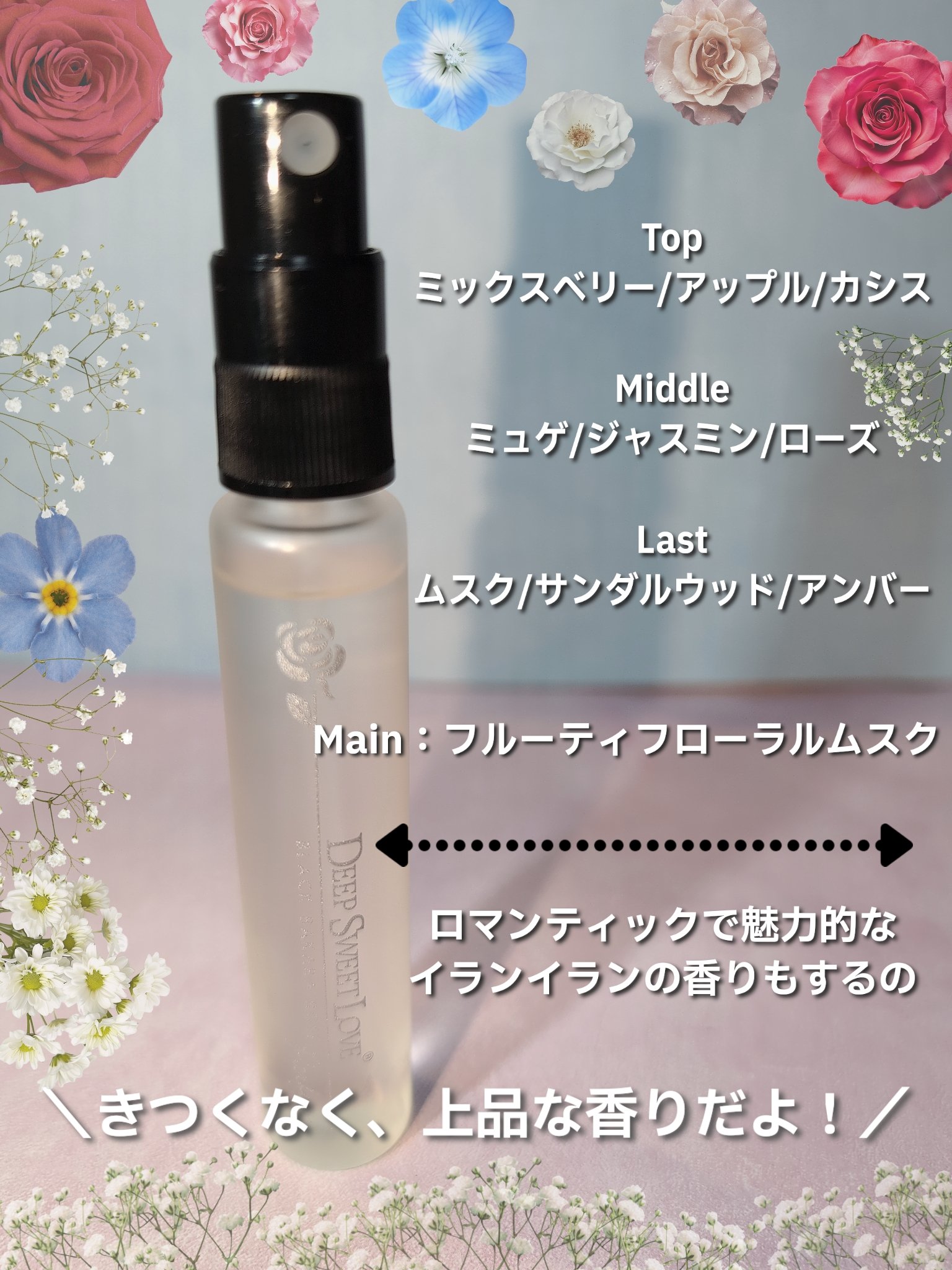 ディープスイートラブ パルファン/ディープスイートラブ/香水(レディース)を使ったクチコミ（2枚目）