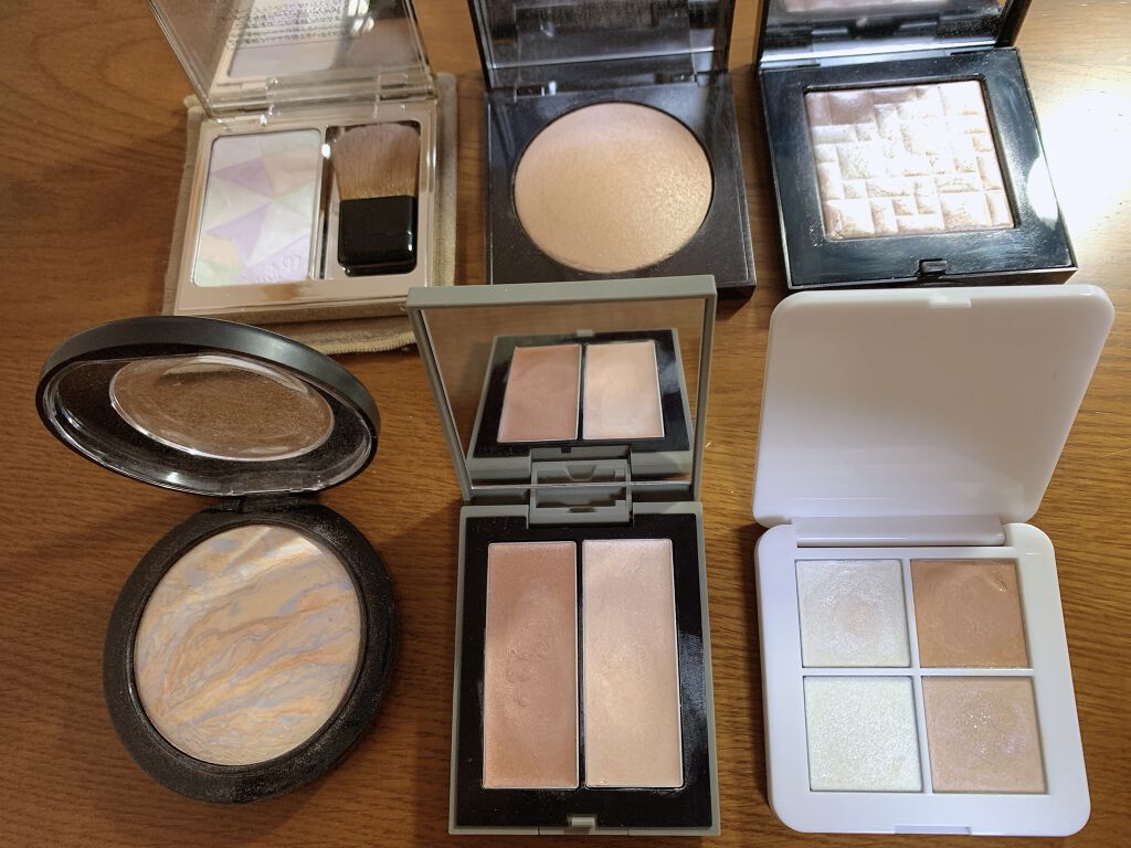 THREE シマリング グロー デュオ/THREE/クリームハイライトを使ったクチコミ（3枚目）