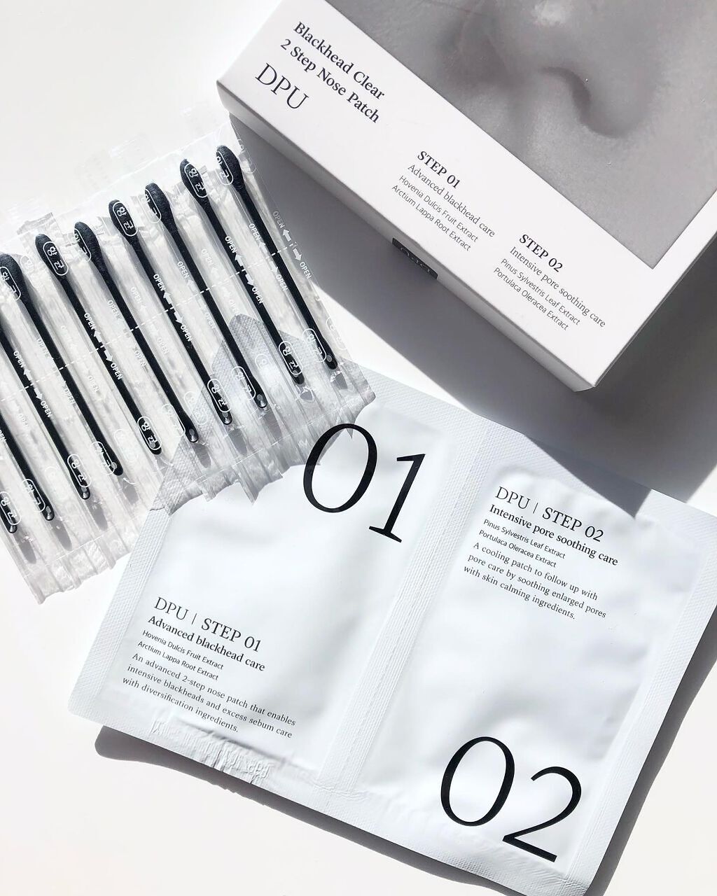 ブラックヘッドクリア2ステップノーズパッチ/DPU/シートマスク・パックを使ったクチコミ(2枚目)
