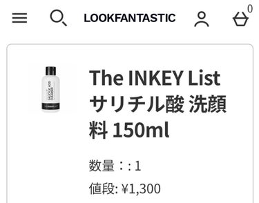  サリチル酸クレンザー/THE INKEY LIST/クレンジングジェルを使ったクチコミ（1枚目）