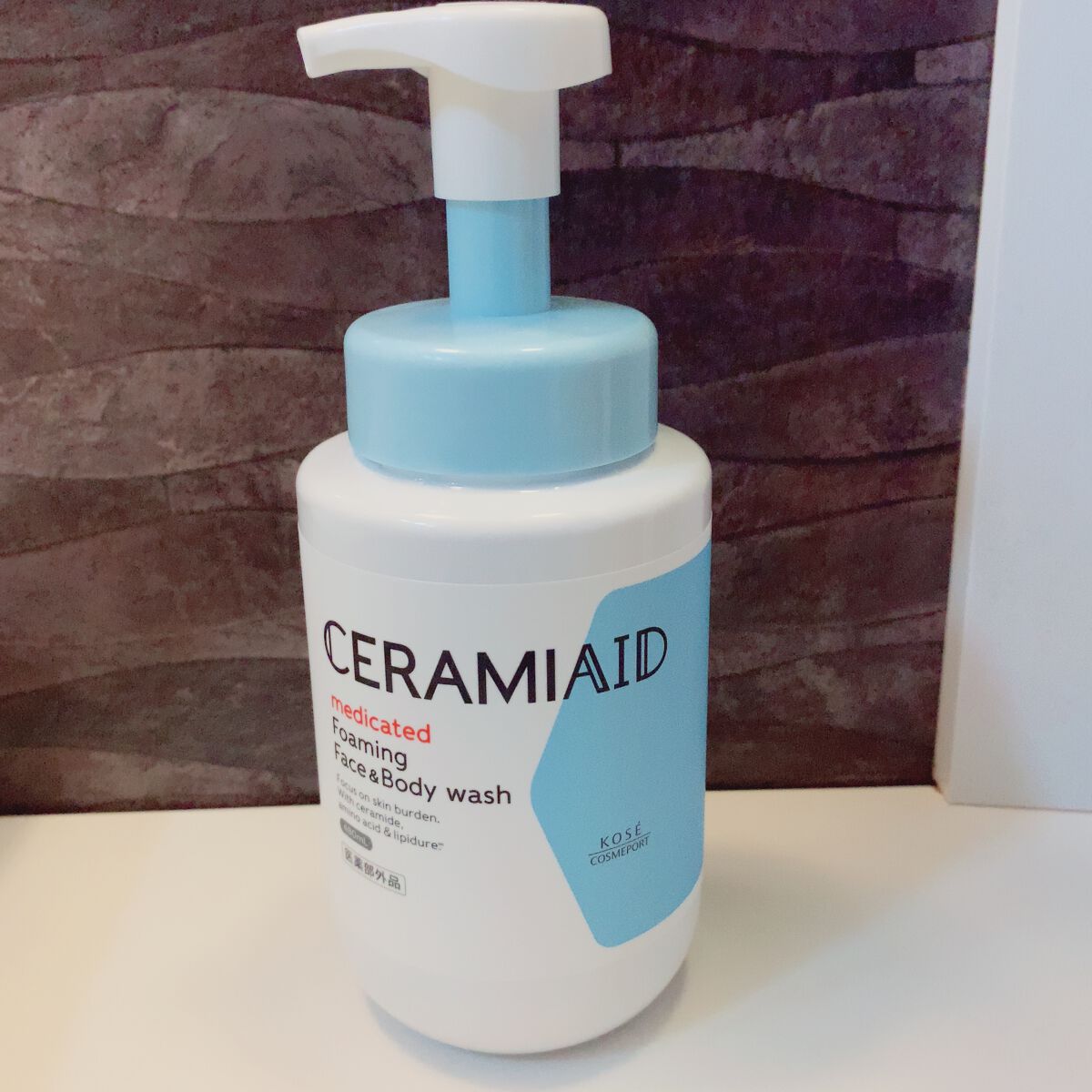 薬用 フェイス＆ボディウォッシュ/セラミエイド/ボディソープを使ったクチコミ（1枚目）