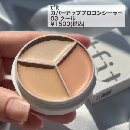 カバーアッププロコンシーラー/TFIT/パレットコンシーラーを使ったクチコミ(2枚目)