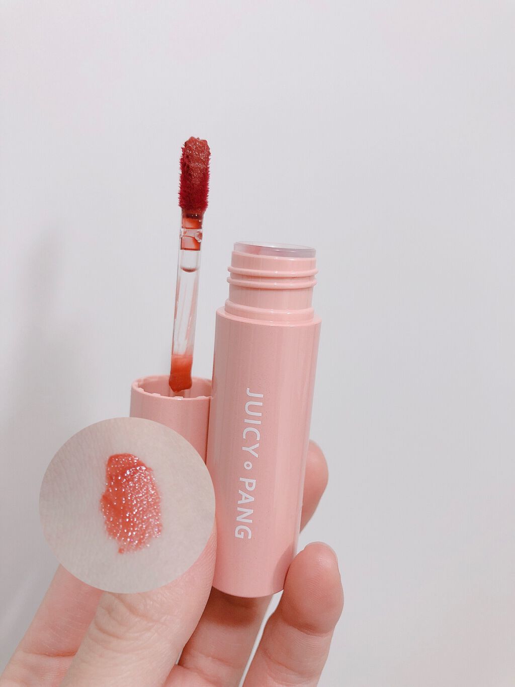 アピュー ジューシーパン スパークリングティント/A’pieu/口紅を使ったクチコミ(3枚目)