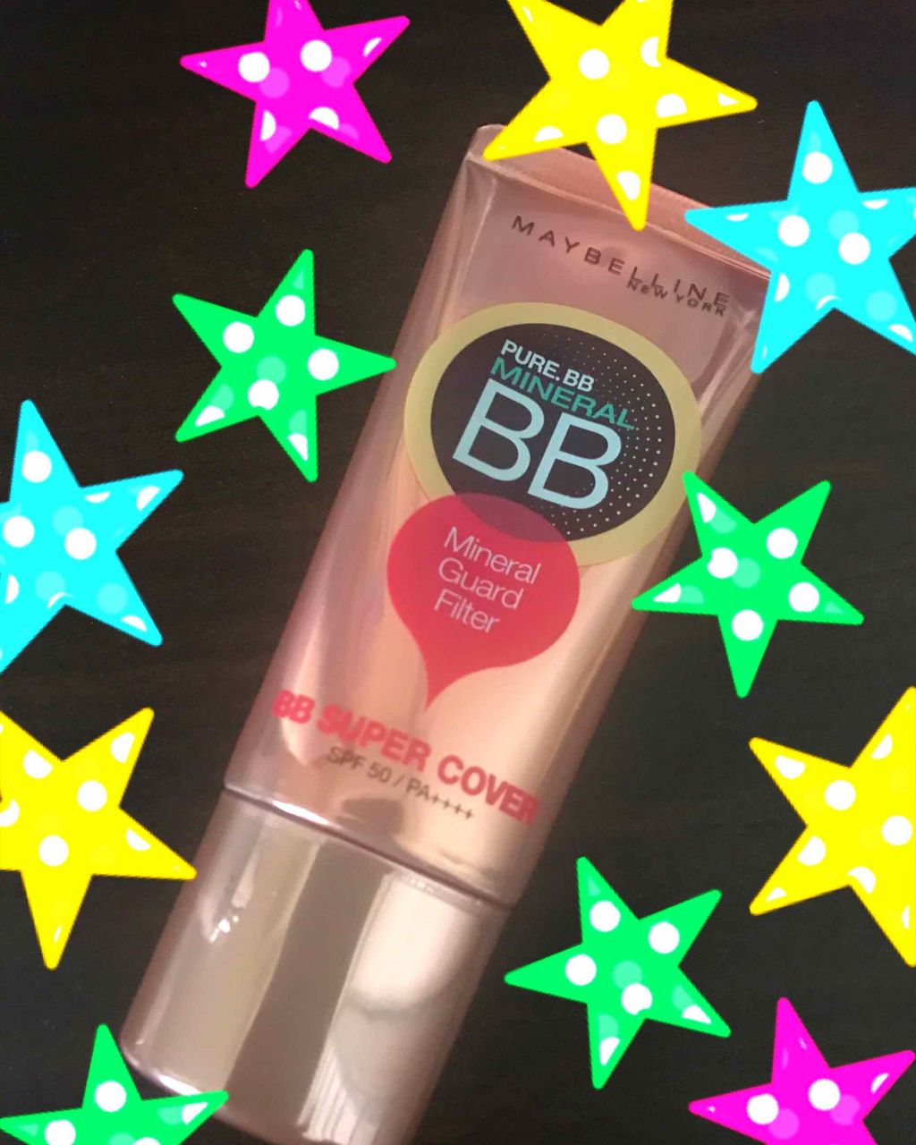 ピュアミネラル BB スーパー カバー/MAYBELLINE NEW YORK/BBクリームを使ったクチコミ（1枚目）