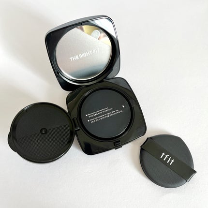 レイヤリングフィット グロークッションEX/TFIT/クッションファンデーションを使ったクチコミ(4枚目)