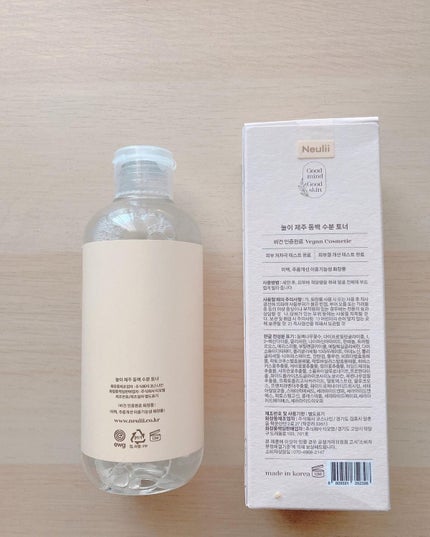 済州ツバキモイスチャートナー/Neulii/化粧水を使ったクチコミ(3枚目)