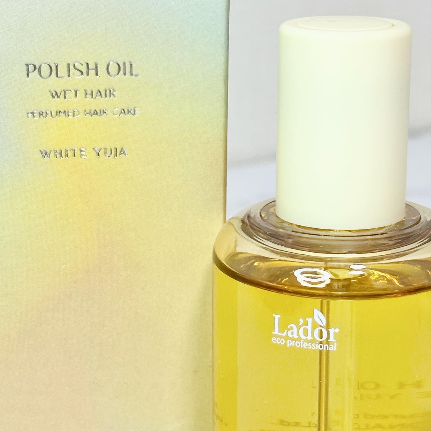 ポリッシュオイル＿ホワイトユズ/La'dor/ヘアオイルを使ったクチコミ（1枚目）
