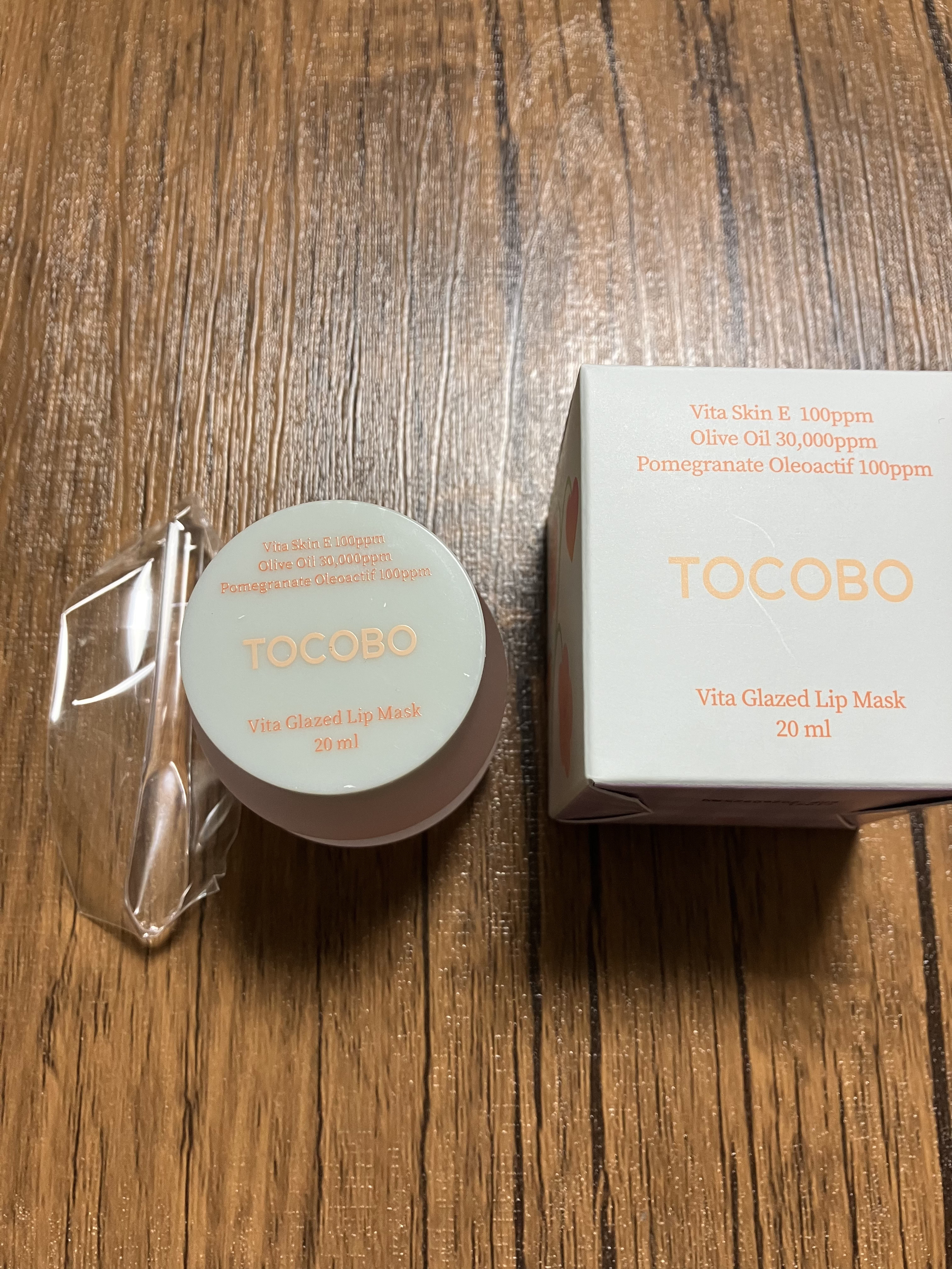 ビタグレーズドリップマスク/TOCOBO/リップマスクを使ったクチコミ（2枚目）