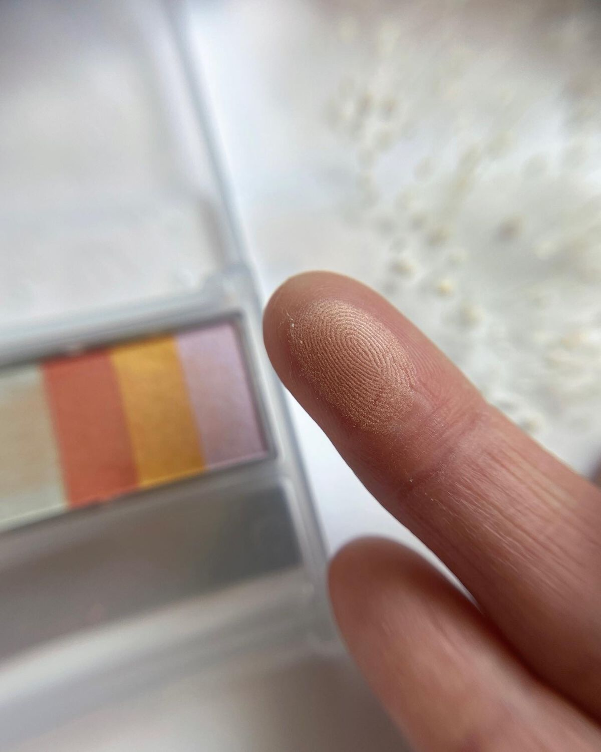 パステルヴェールコンシーラー/キャンメイク/パレットコンシーラーを使ったクチコミ（3枚目）