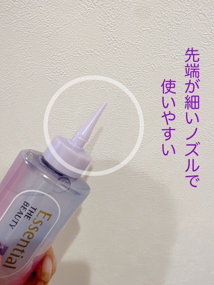 エッセンシャル プレミアム ウォータートリートメント ナチュラルモイスト/エッセンシャル/アウトバストリートメントを使ったクチコミ(4枚目)