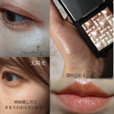 ハイライティング パウダー 01 ピンクグロウ(ミニ)/BOBBI BROWN/ハイライトを使ったクチコミ（3枚目）