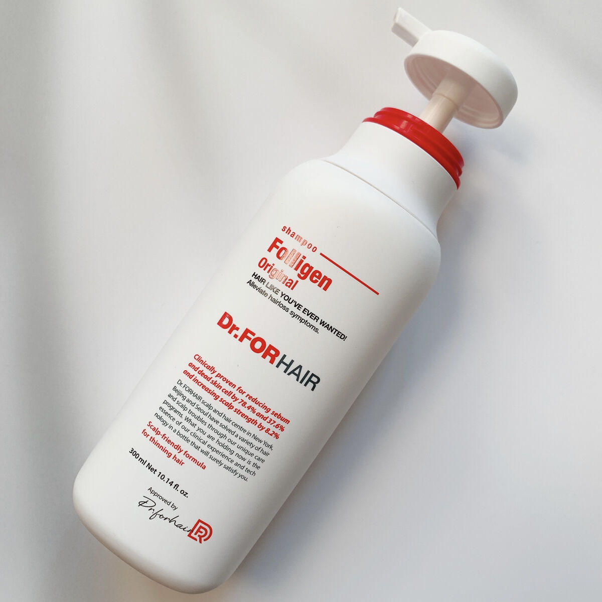 フォリゲン シャンプー／トリートメント シャンプー(500ml)/Dr.FORHAIR/市販シャンプーを使ったクチコミ（1枚目）