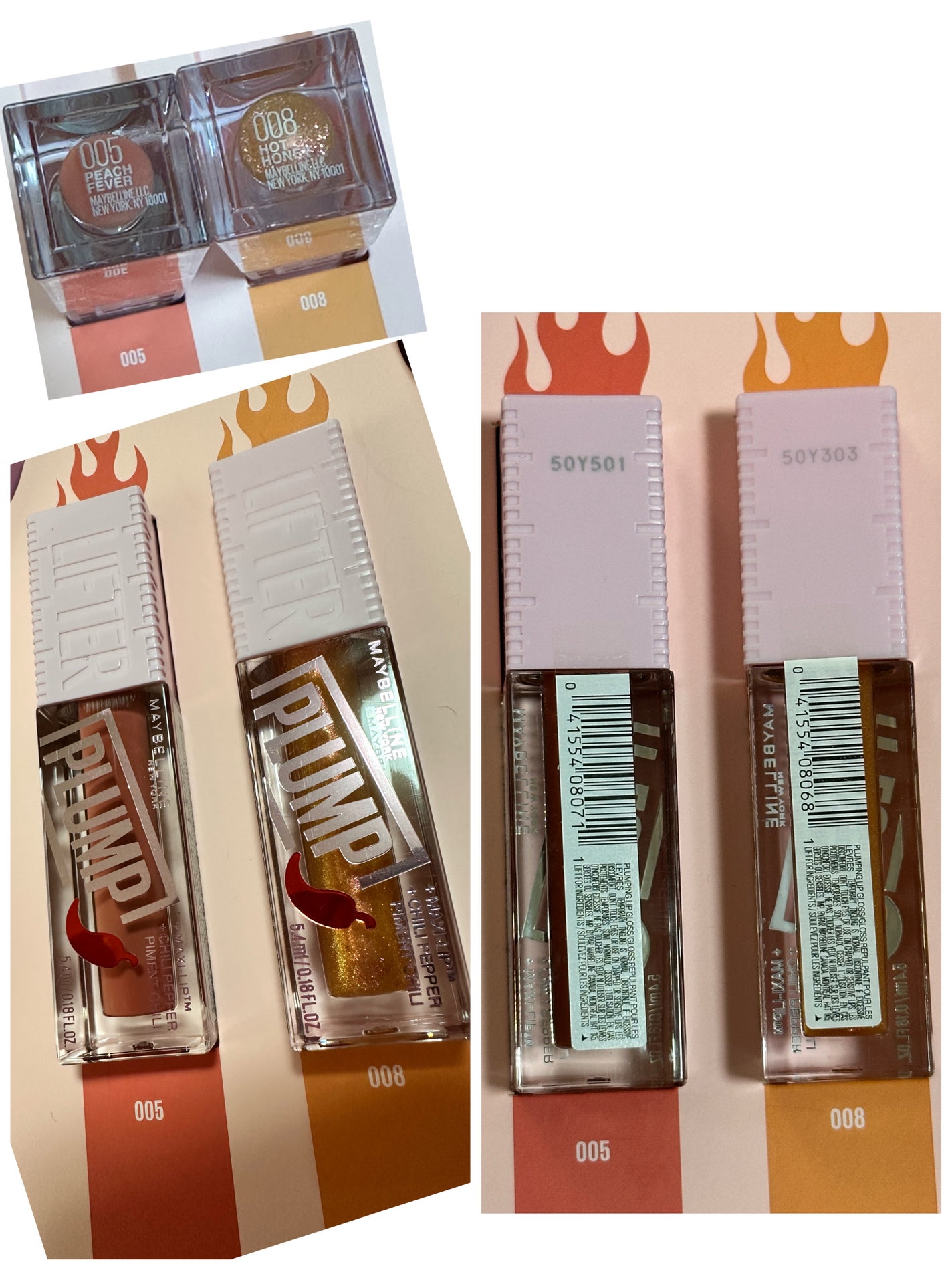 リフタープランプ/MAYBELLINE NEW YORK/リップグロスを使ったクチコミ(2枚目)