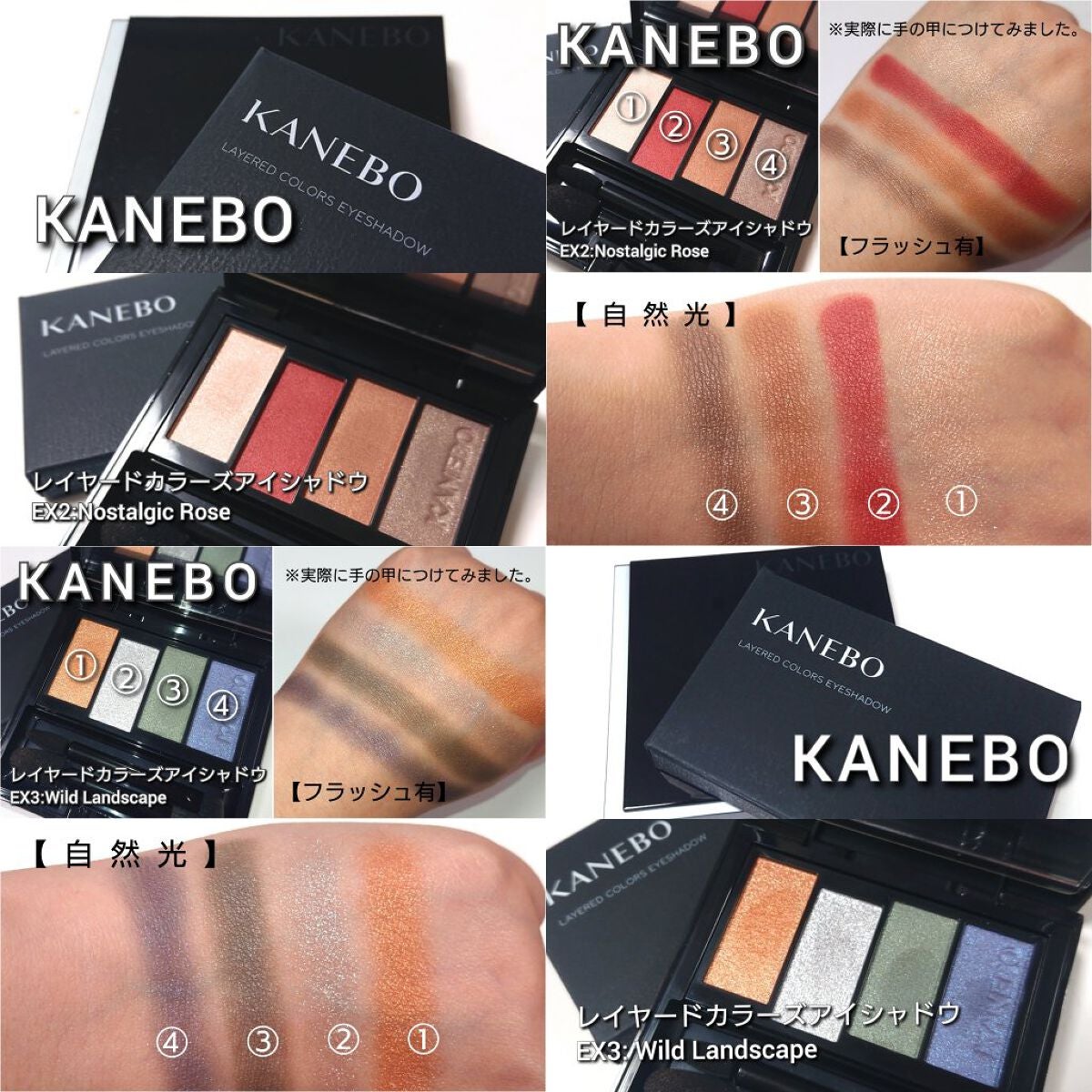 レイヤードカラーズアイシャドウ/KANEBO/アイシャドウパレットを使ったクチコミ(8枚目)