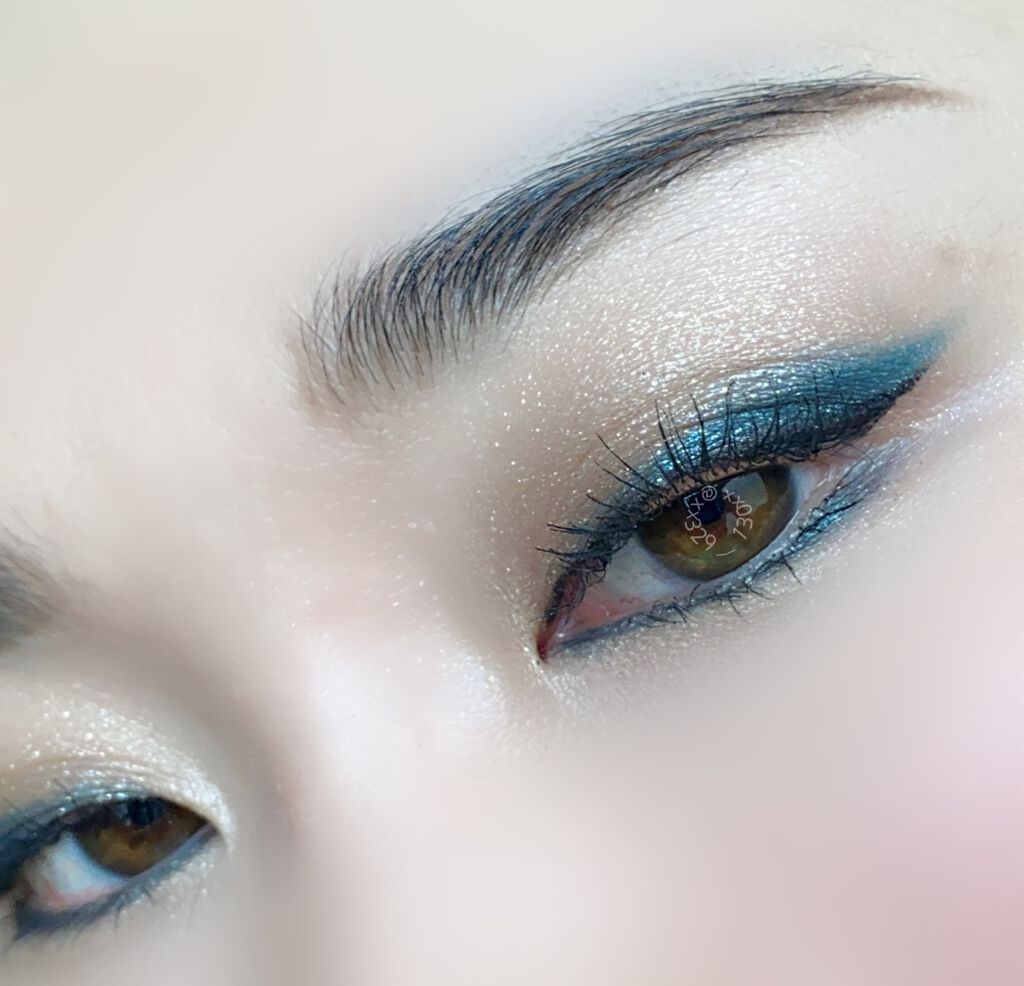 クロマティックス - デジタル ティール/shu uemura/アイシャドウパレットを使ったクチコミ(4枚目)