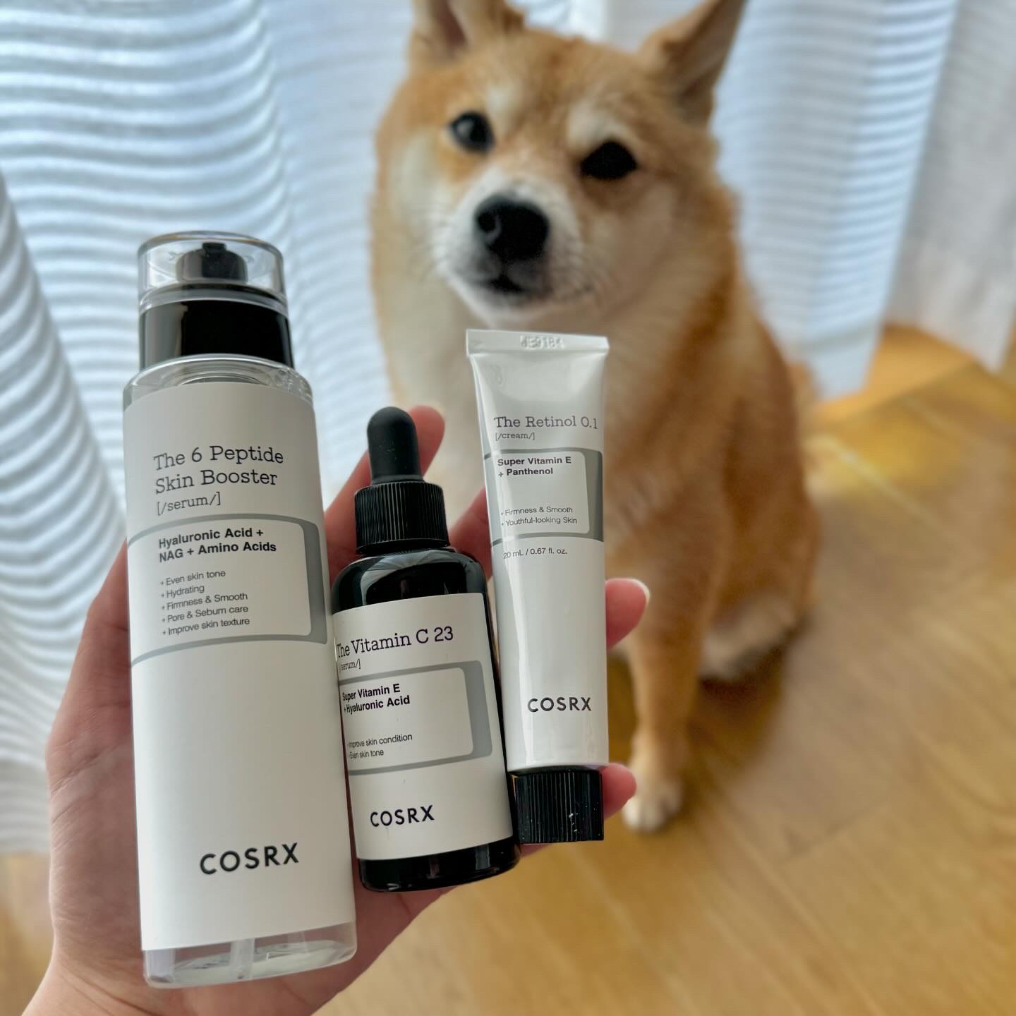 .
@cchannel_lemonsquare を通してCOSRX様から肌が花粉などで揺らぎがちな時期に頼りになるスキンケアアイテム3点をご提供頂いたので紹介するよ💁‍♀️

花粉シーズンはスキンケア選びがなかなか難しいけどコスアールエッ