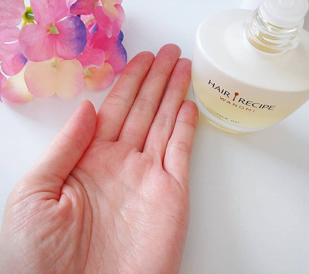 さらとろライスオイル(洗い流さないトリートメント)/WANOMI/ヘアオイルを使ったクチコミ（2枚目）