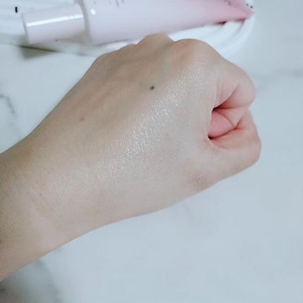 プレミ アムビーガン トーンアップ日焼け止め SPF50+PA++++/dinsee/日焼け止めミルクを使ったクチコミ(6枚目)