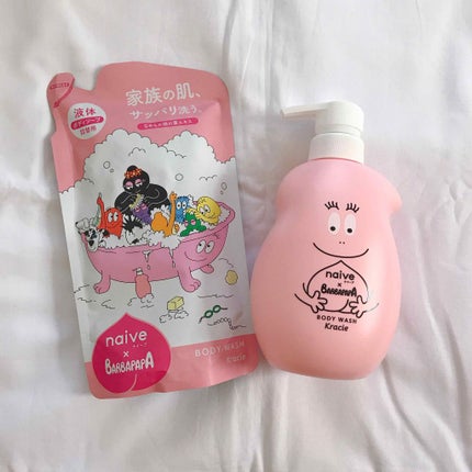 ボディソープ(桃の葉エキス配合)/ナイーブ/ボディソープを使ったクチコミ(1枚目)