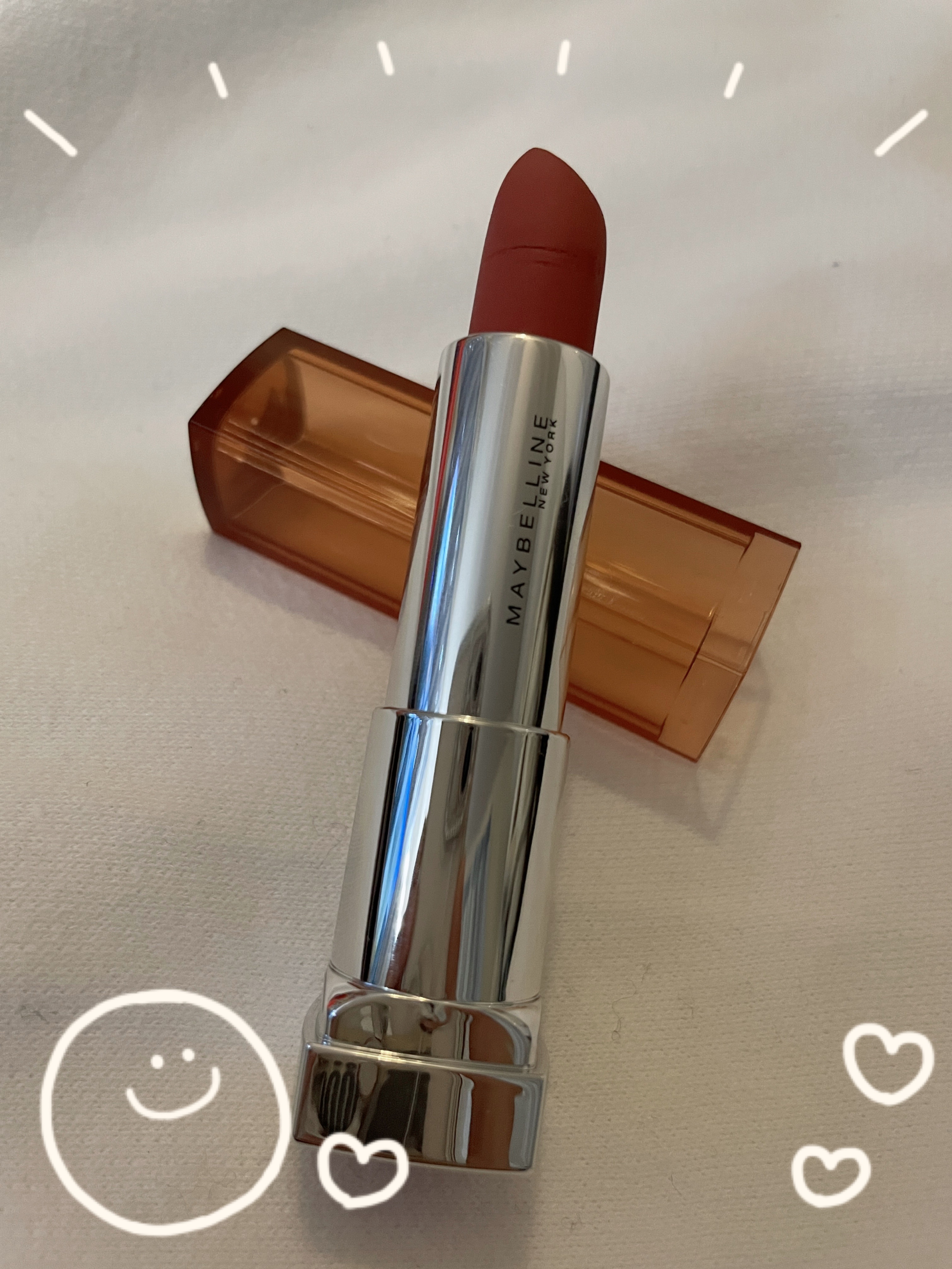 カラーセンセーショナル リップスティック C/MAYBELLINE NEW YORK/口紅を使ったクチコミ（1枚目）