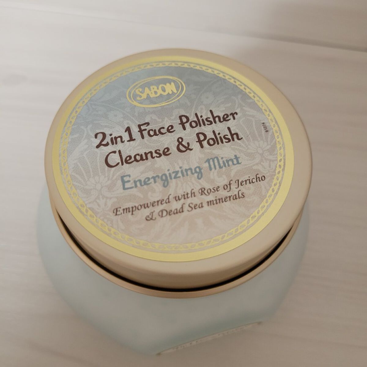 フェイスポリッシャー リフレッシング（ミント）/SABON/スクラブ・ゴマージュを使ったクチコミ（2枚目）