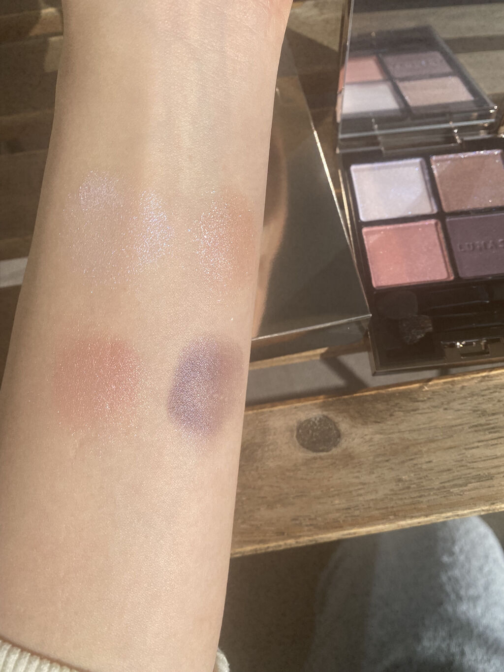 アイカラーレーション/LUNASOL/アイシャドウパレットを使ったクチコミ（3枚目）