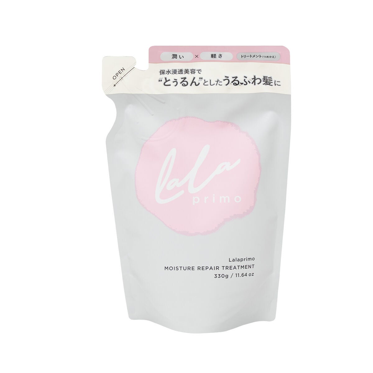 ララプリモ モイスチャーリペア シャンプー/トリートメント トリートメント詰替え用 330g