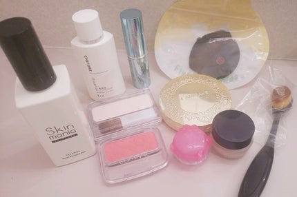 【旧品】マシュマロフィニッシュパウダー/キャンメイク/プレストパウダーを使ったクチコミ(2枚目)