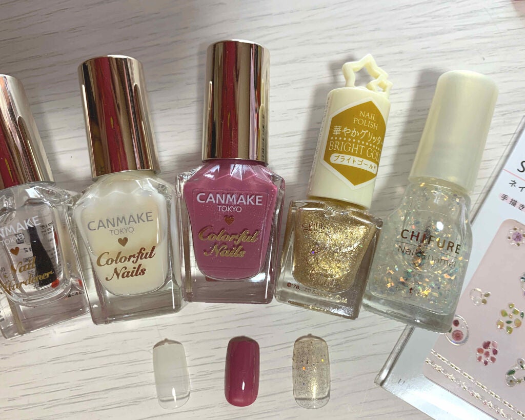 カラフルネイルズ/キャンメイク/マニキュアを使ったクチコミ(3枚目)