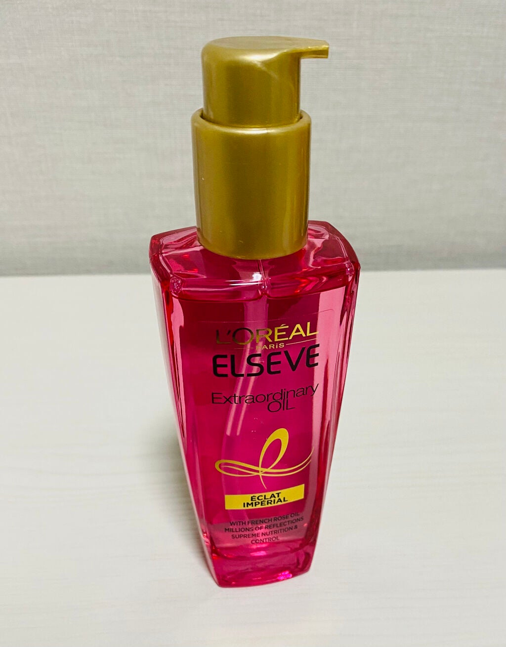 エクストラオーディナリー オイル エクラアンペリアル 艶髪オイル/ロレアル パリ/ヘアオイルを使ったクチコミ(2枚目)