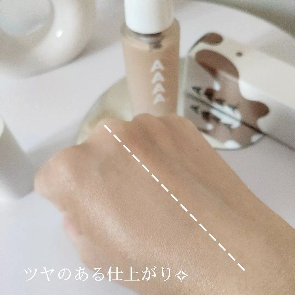 リキッドファンデーション/AAAA./クリーム・エマルジョンファンデーションを使ったクチコミ(4枚目)