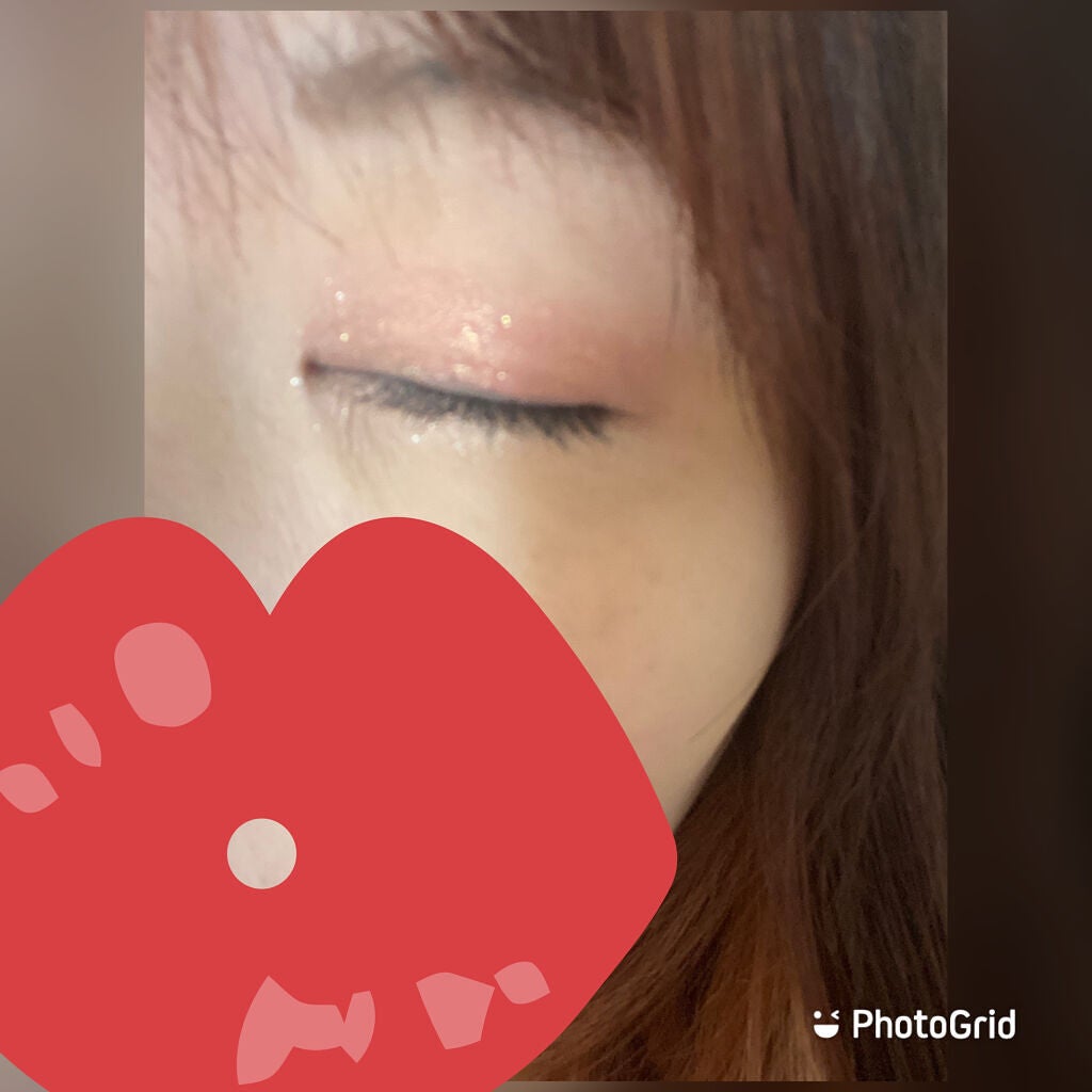 キラキラ アイシャドウ/ETUDE/スティックアイシャドウを使ったクチコミ(2枚目)