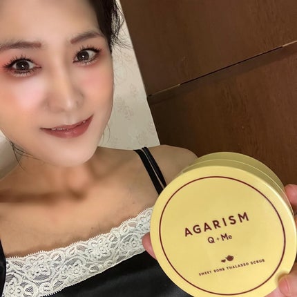 Q+Me スウィートボムタラソスクラブレモンティーの香り/AGARISM/バスト・ヒップケアを使ったクチコミ(1枚目)