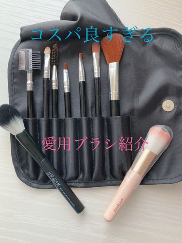 UR GLAM　POWDER BRUSH/U R GLAM/メイクブラシを使ったクチコミ（1枚目）