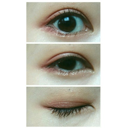 ビューティーワールド ミリコアイシャドウのクチコミ「「ベリーレッド×ゴールドラメ」
❤ラメベリー❤のお色が素敵すぎました✨
可愛らしくて、主張.....」(3枚目)