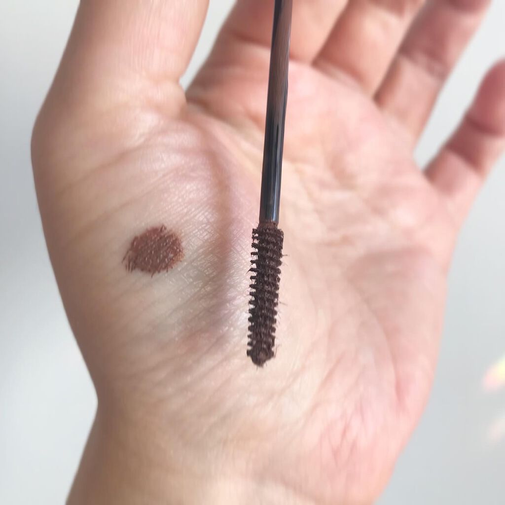 ダイヤモンドシリーズ カラーマスカラ ダーチーピンク/ZEESEA/マスカラを使ったクチコミ（2枚目）