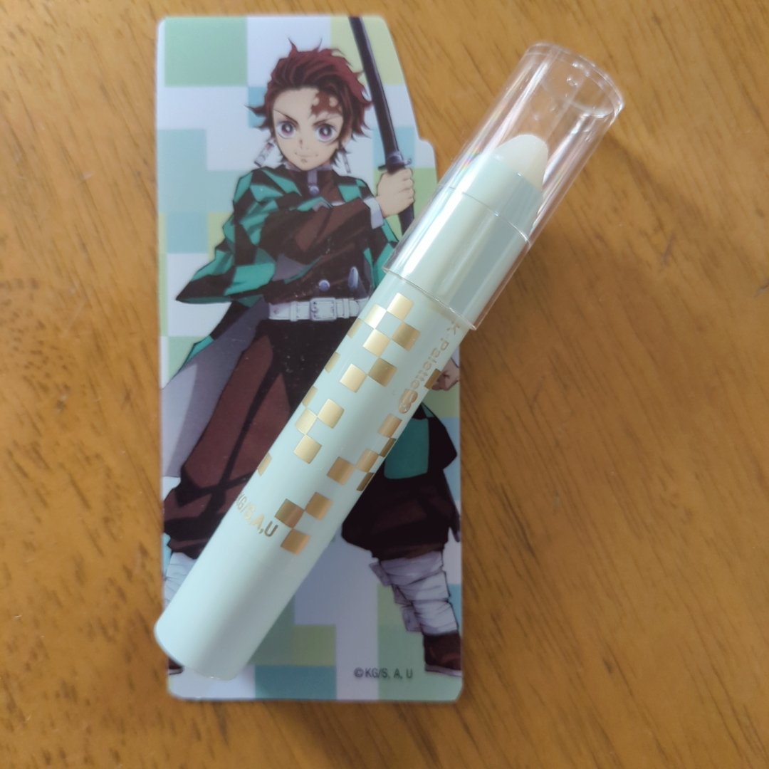 リップシュガースクラブモイストk  ミント(竈門炭治郎)/K-パレット/リップスクラブを使ったクチコミ（1枚目）