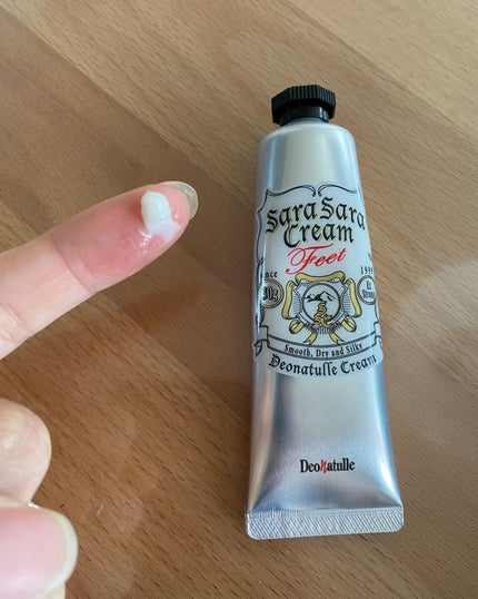 薬用足指さらさらクリーム/デオナチュレ/デオドラント・制汗剤を使ったクチコミ(2枚目)