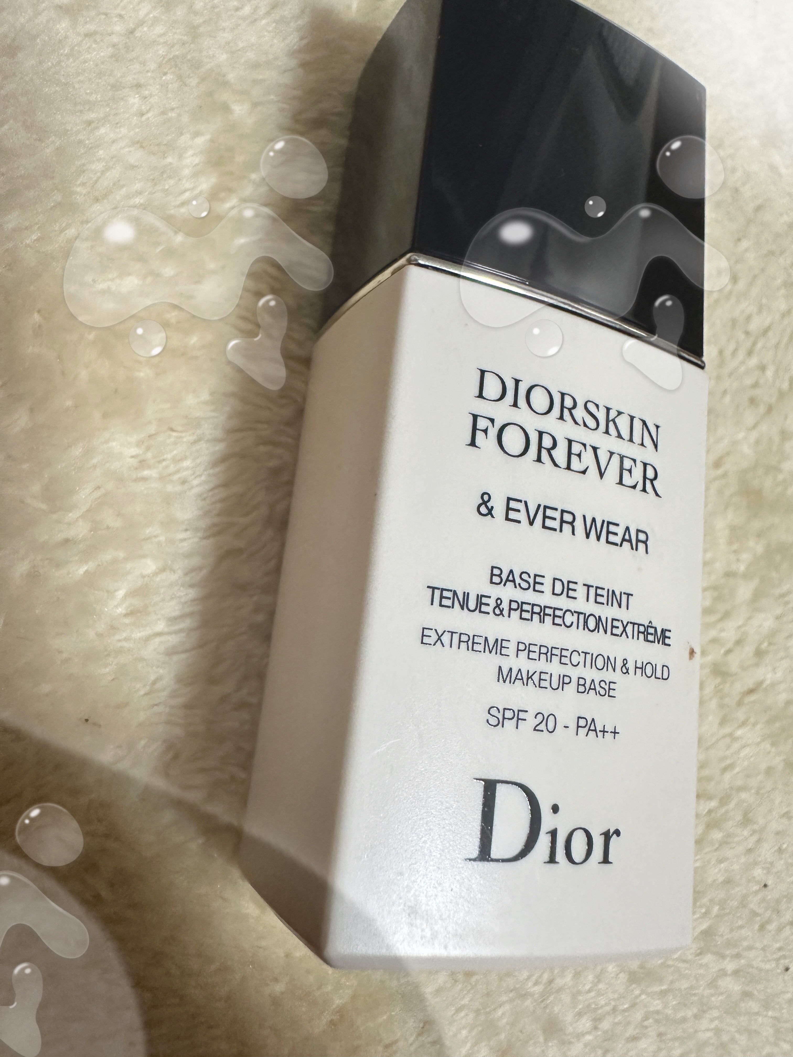 【旧】スノー メイクアップ ベース UV35 SPF35／PA+++/Dior/化粧下地を使ったクチコミ（1枚目）