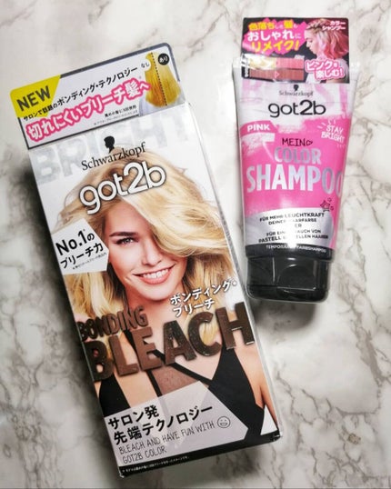 ボンディング・ブリーチ/got2b/ブリーチ剤を使ったクチコミ(1枚目)