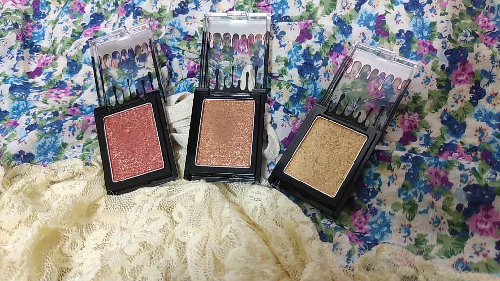 フィットジェルグリッター/KATE/ジェル・クリームアイシャドウを使ったクチコミ(2枚目)