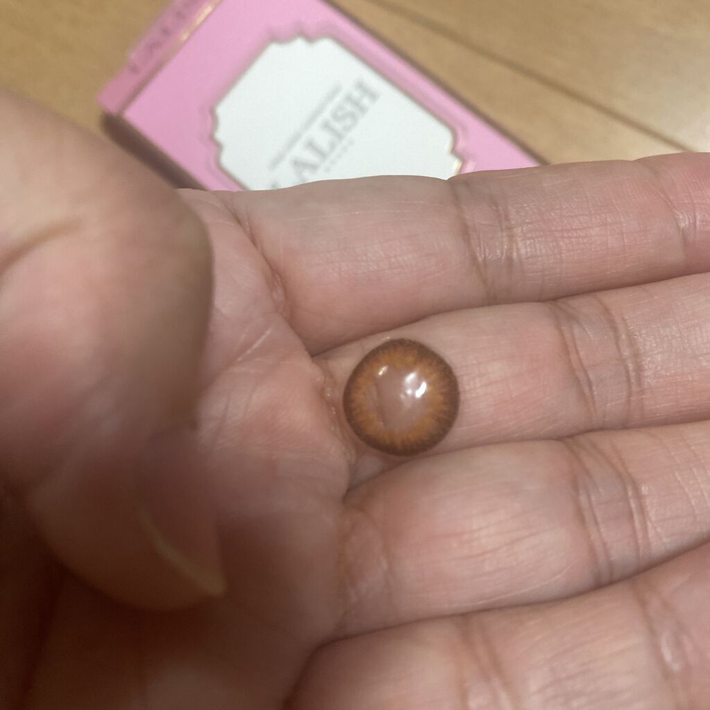 レリッシュ ヌーディーキャメル/レリッシュ/カラーコンタクトレンズを使ったクチコミ（2枚目）