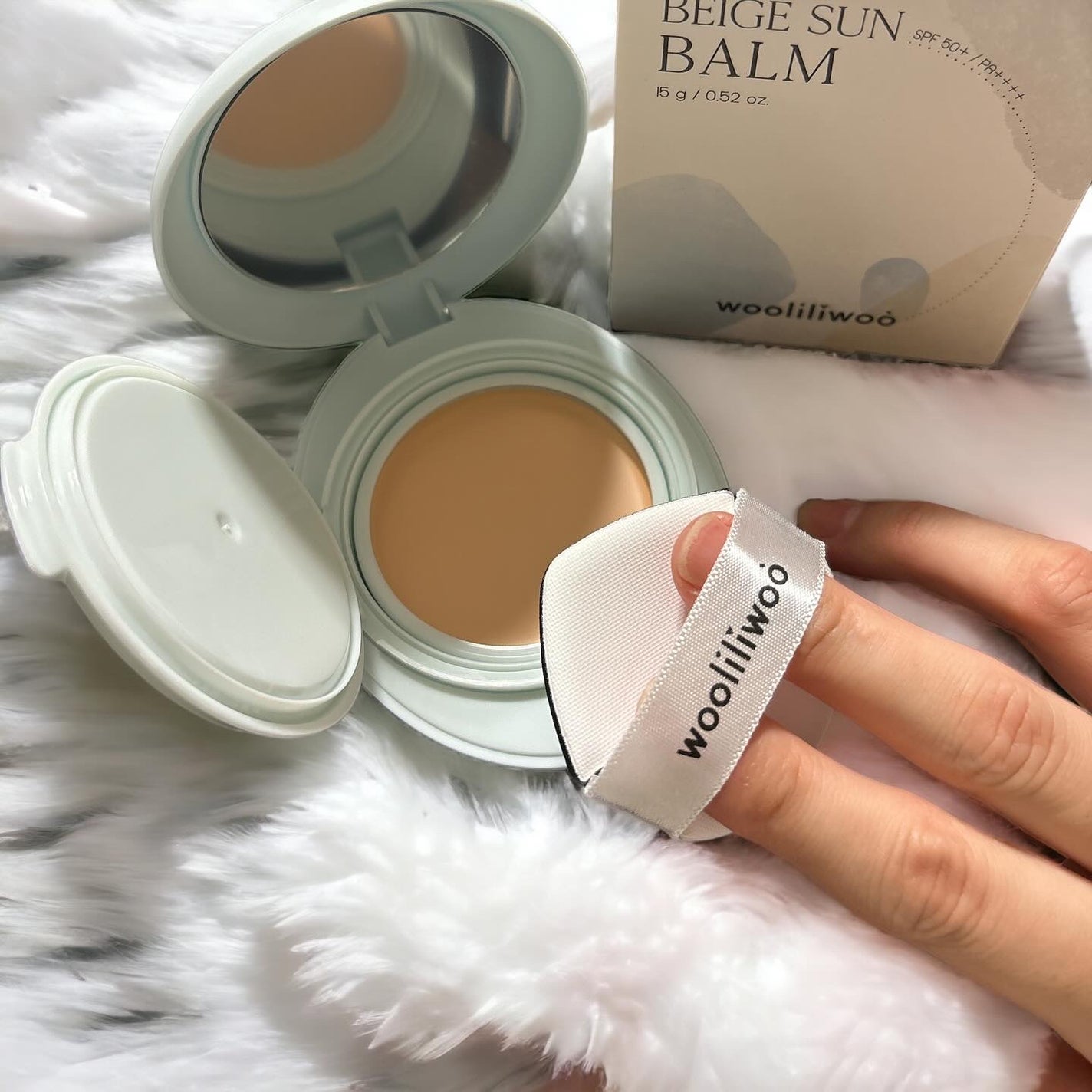 ベージュサンバーム/wooliliwoo/化粧下地を使ったクチコミ(2枚目)