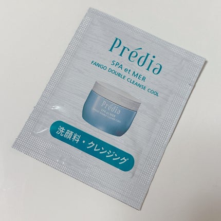 Prédia スパ・エ・メール ファンゴ W クレンズ クールのクチコミ「シャンプーを購入した際に頂きました。
感触は、肌に乗せてから流すまでずっと
ぬるぬるぬるぬる.....」(1枚目)