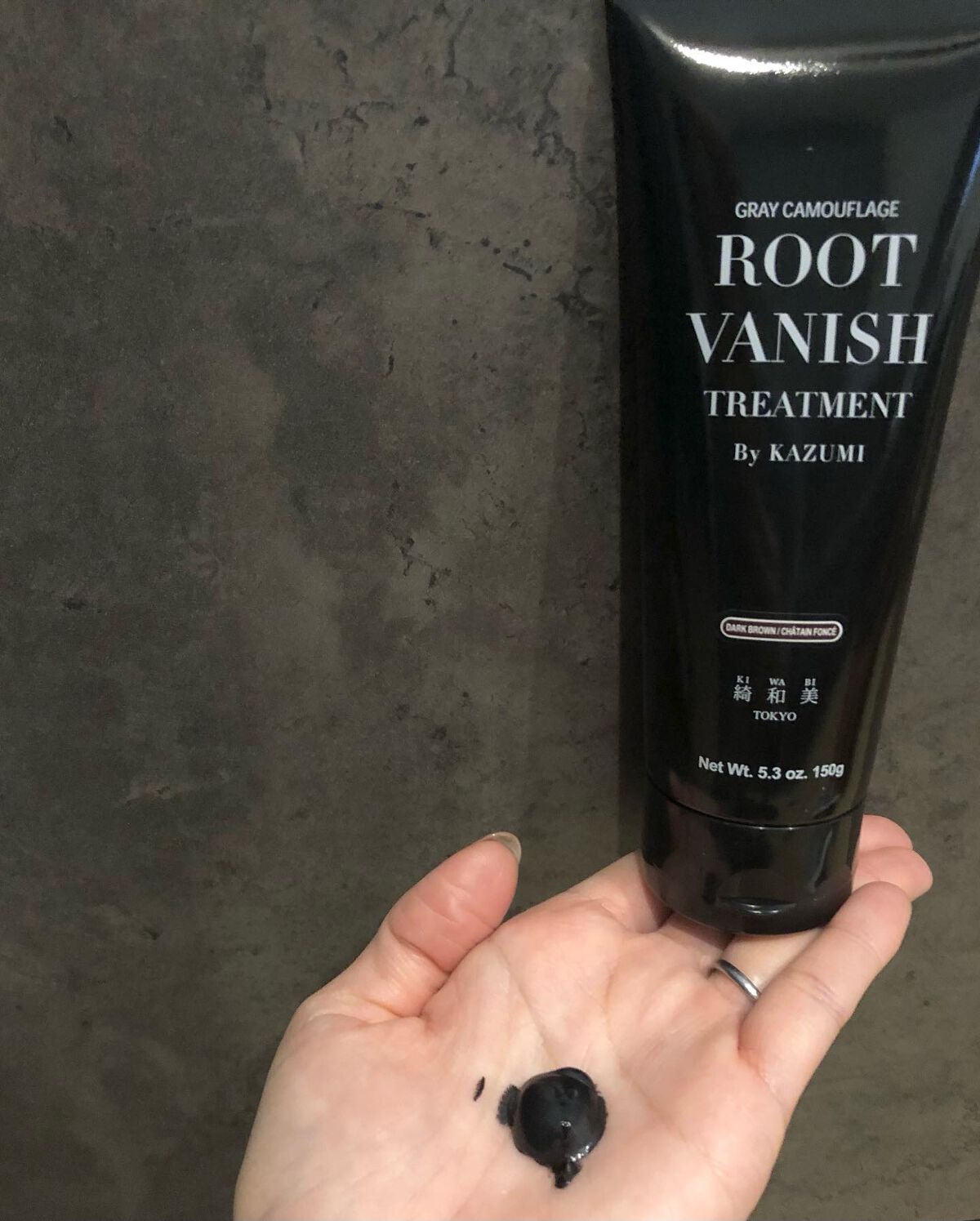 ROOT VANISH 白髪染めカラーシャンプー/ トリートメント/綺和美/市販シャンプーを使ったクチコミ（2枚目）